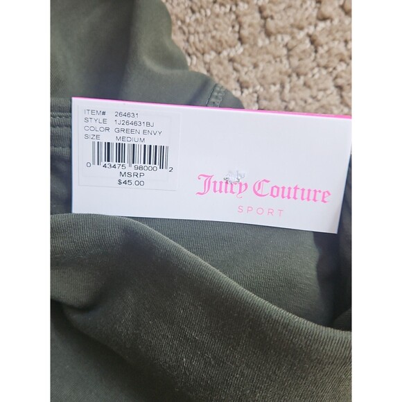 NWT Juicy Couture Sport ~ Wildcat Leggings ~ Cotton ~ Compression ~ SZ MEDIUM - Picture 8 of 10